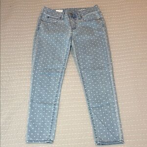 GAP Blue Ankle Cropped Jeans NWOT